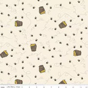 Winnie the Pooh by Riley Blake Designs Pattern: C17004, Color: Cream