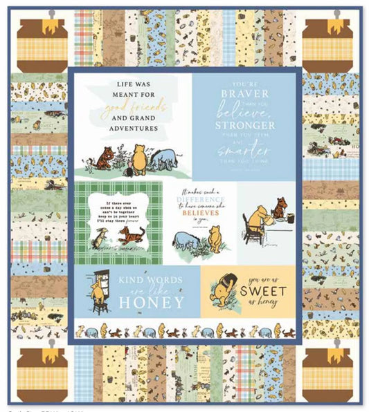 Sweet as Honey Quilt Kit 55” x 62 1/2”