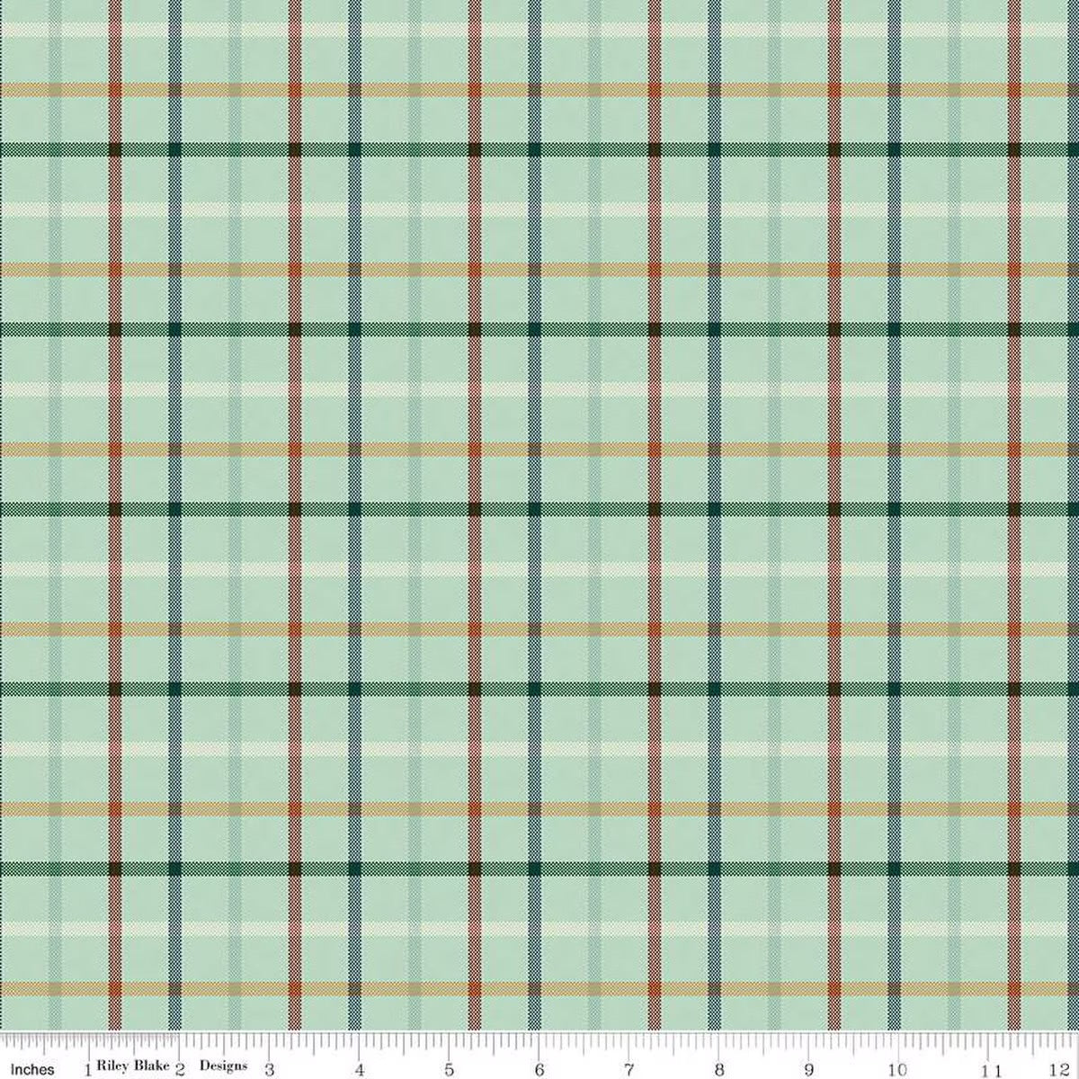 Plaid-Venture Club C17047-Fern