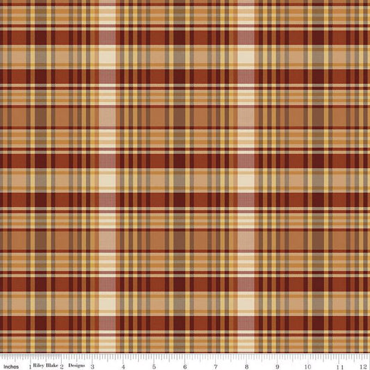 Plaid-Venture Club Plaid C17045-Nutmeg