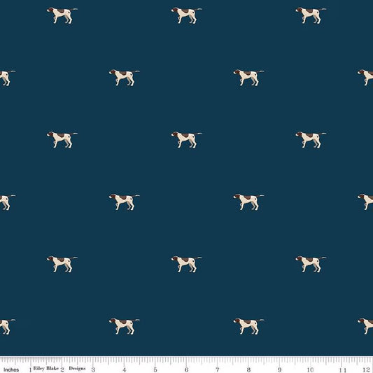 Plaid-Venture Club Pointers Navy C17044-Navy