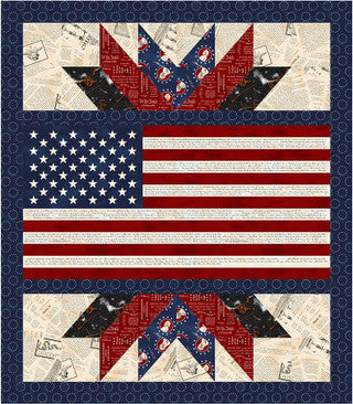 United We Stand Quilt Kit 48” x 60”