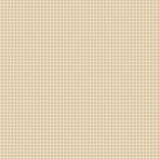 Plaid-Venture Club Checkered Tan C17048-Tan