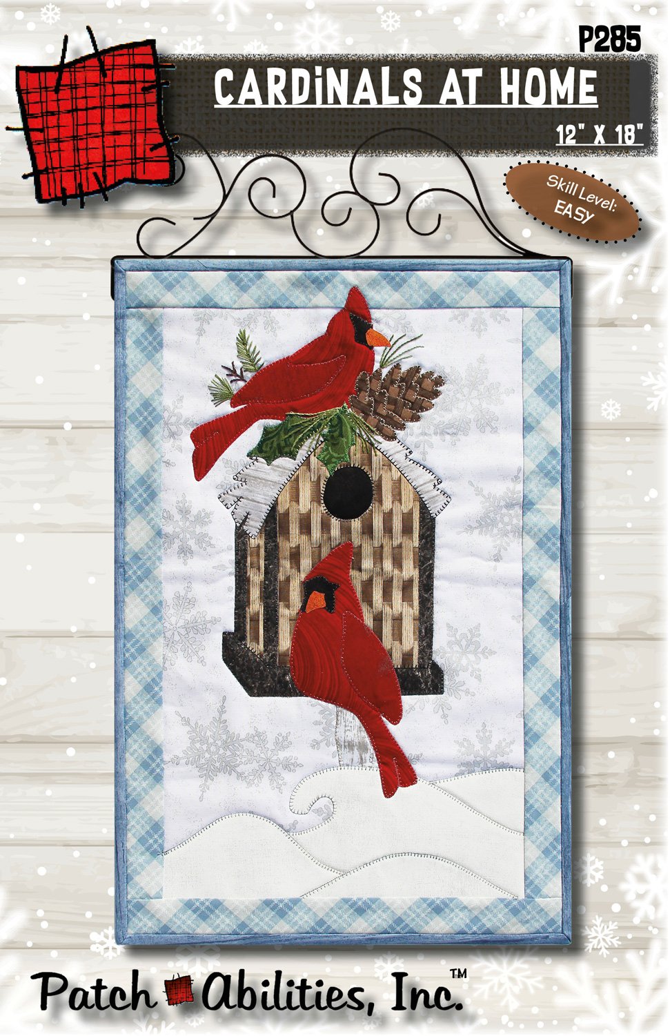 Patch Abilities, Inc. Cardinals at Home-12 x 18 P285