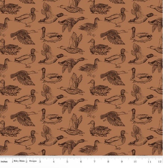 Plaid-Venture Club Ducks C17040-Nutmeg