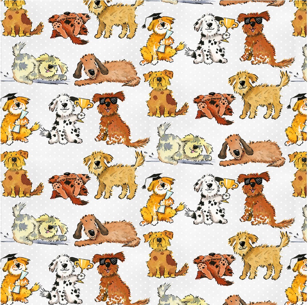 AE Nathan Comfy Flannel Dogs N1021AE-90