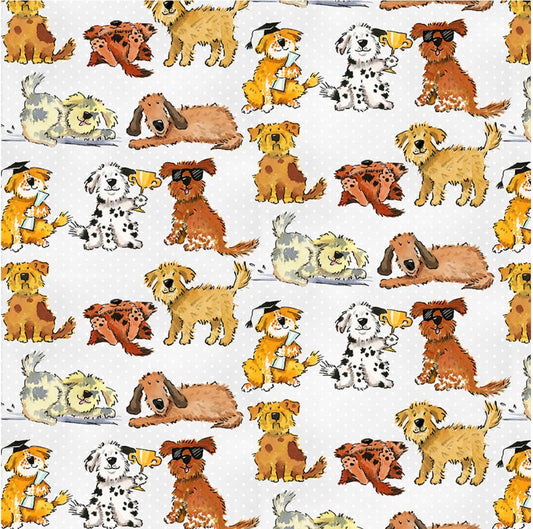 AE Nathan Comfy Flannel Dogs N1021AE-90