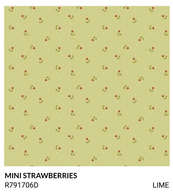 Strawberry Patched R791706D Lime