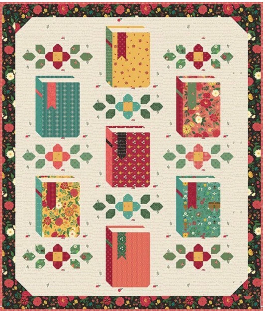 Novel Idea Quilt Kit 43 3/8” x 52 1/8”