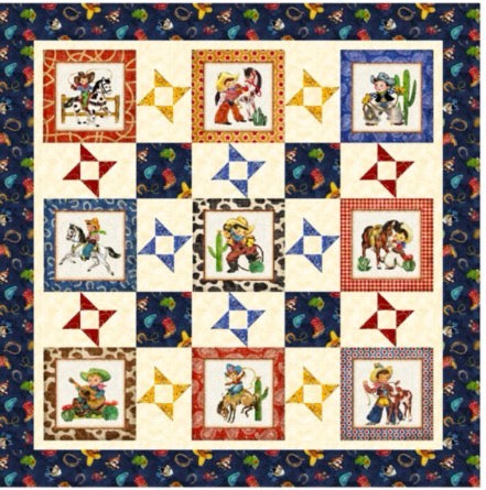 Home on the Range Quilt Kit 52” x 52”