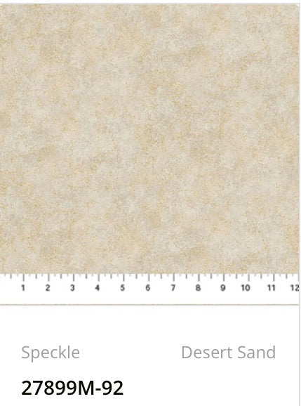 Northcott Shimmer Basics Speckle Desert Sand 27899M-92