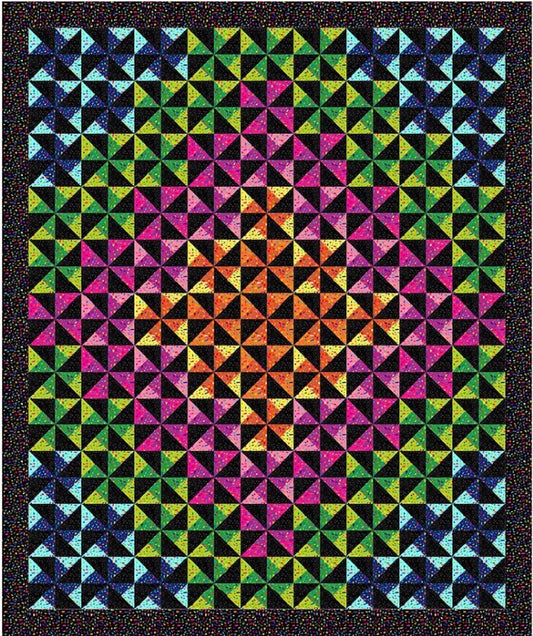 Blooming Quilt Kit 60” x 72”