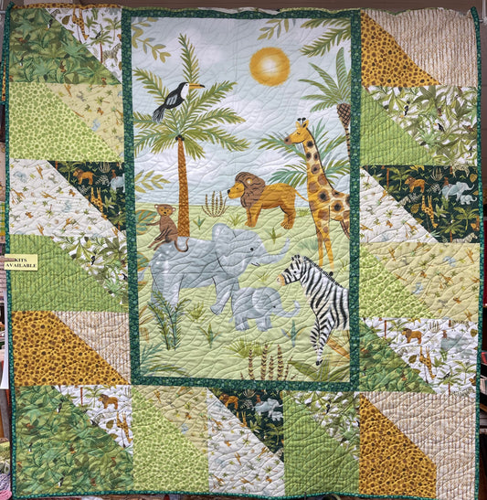King of the Jungle Quilt Kit