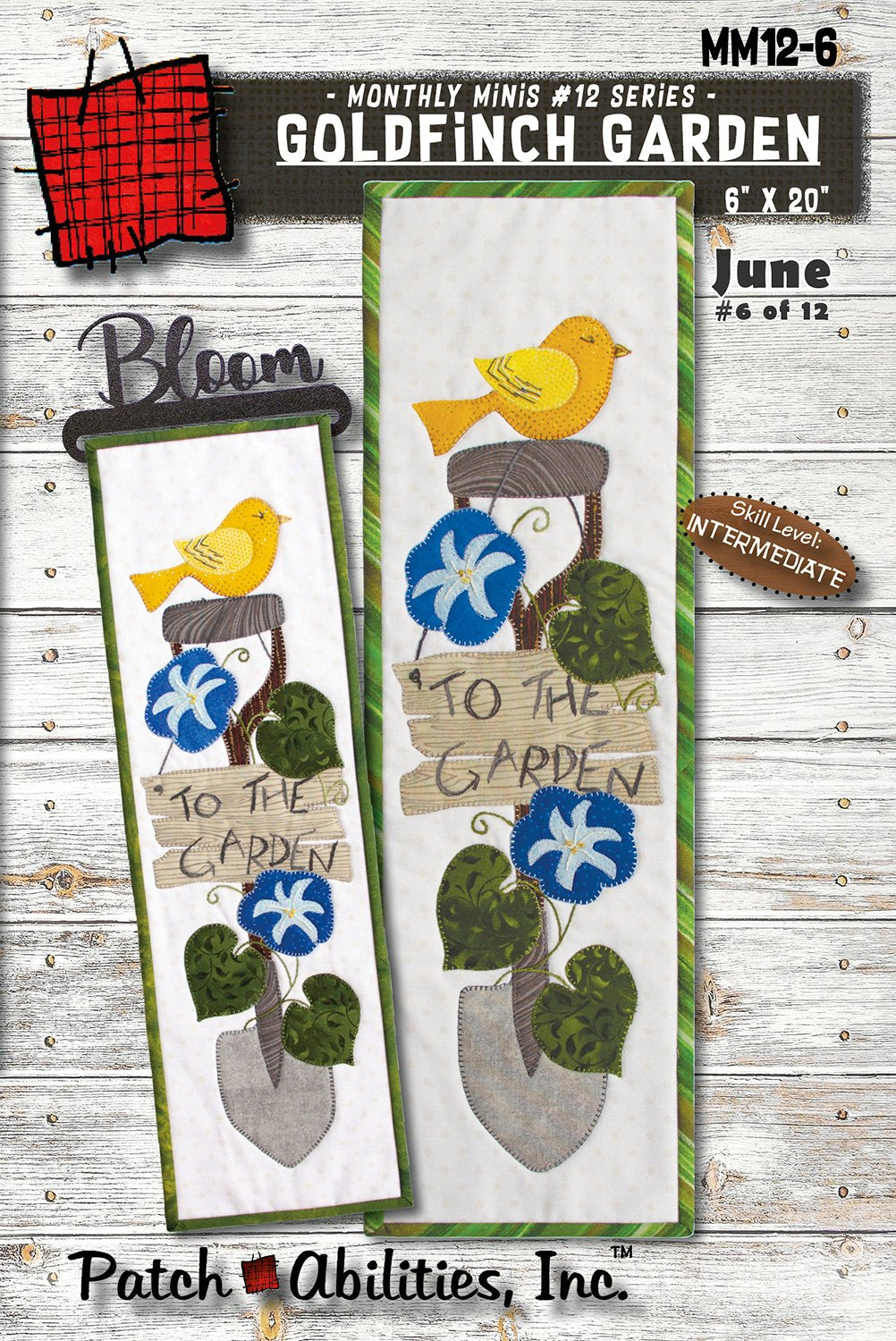 Patch Abilities, Inc. Goldfinch Garden Kit 6” x 20”