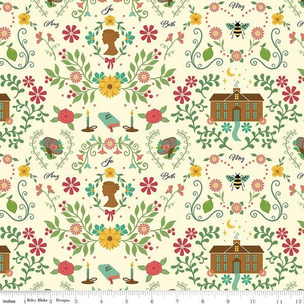Riley Blake Designs Orchard House by Heather Peterson 17721-Cream