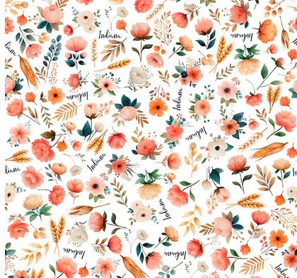 Indiana Shop Hop 2026 Peonies White 2600-32027-Z
