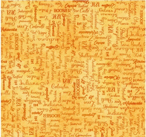 Indiana Shop Hop 2026 Cities Orange 2600-32031-O