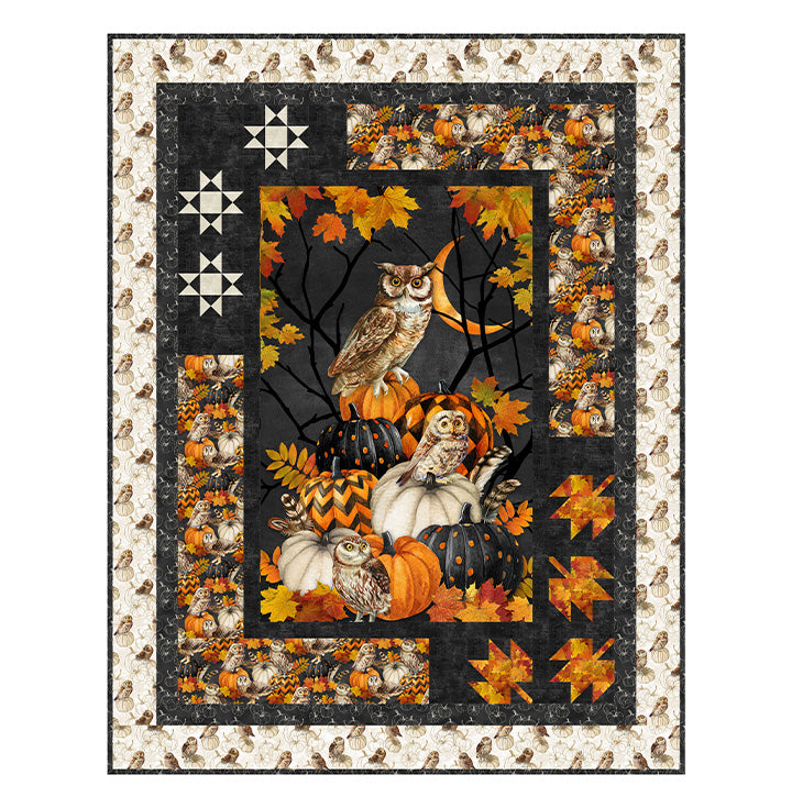 Fall Spirit Quilt Kit 52” x 67”