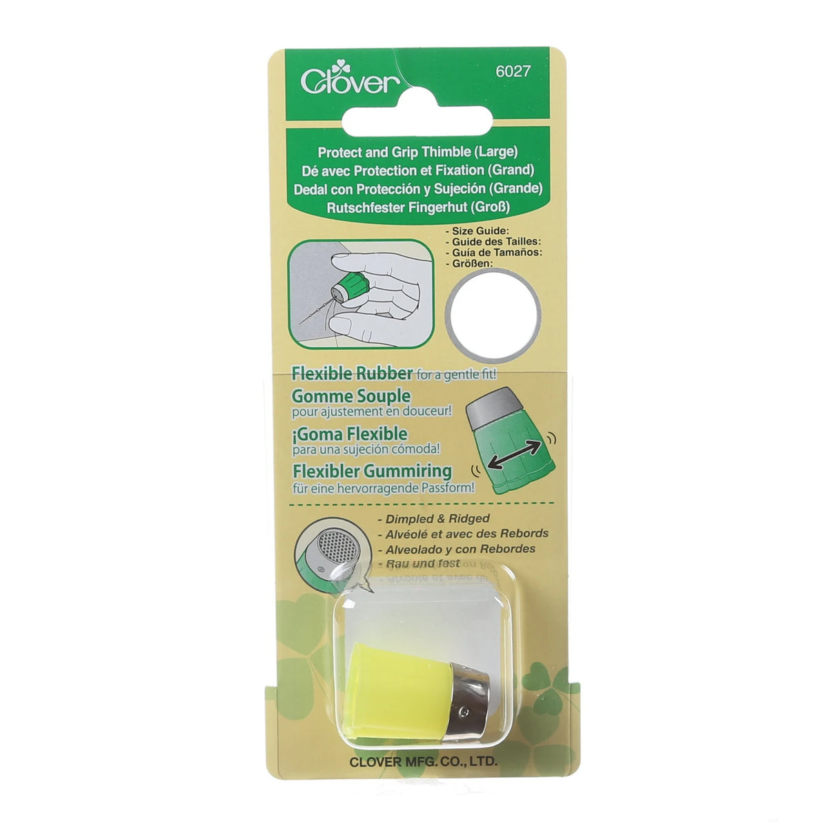 Clover Protect and Grip Thimble (Large)